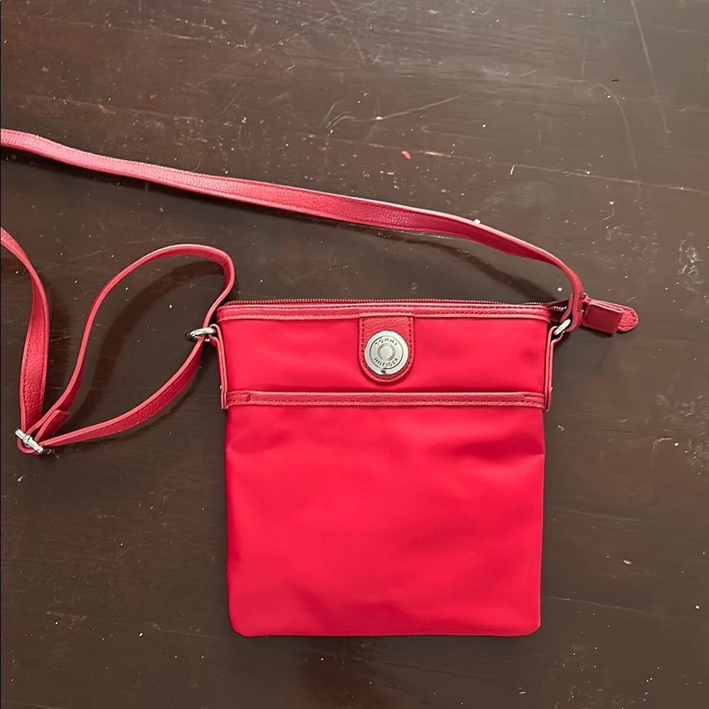 Tommy Hilfiger Red Crossbody Bag